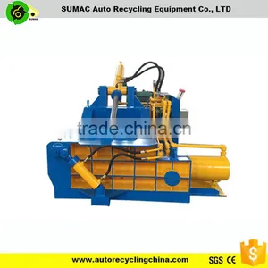 Hydraulic Scrap Metal Aluminum Can Recycling Compress Baler thumbnail-2