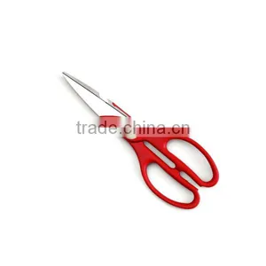 B2219 Comfortable Handle Stainless Steel Kitchen Scissors With PP+TPR Handle thumbnail-3