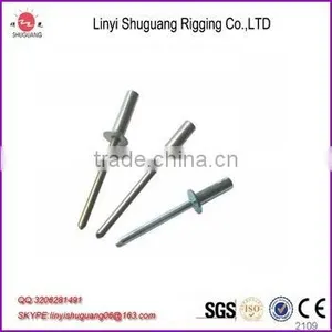 High Quality Aluminum Silver Color Open Type Blind Rivet Manufacturer thumbnail-1