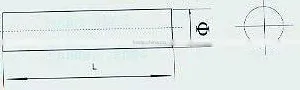 Powder Metallurgy ---tungsten Carbide Tipped Pole------Susie------- (1461) thumbnail-2