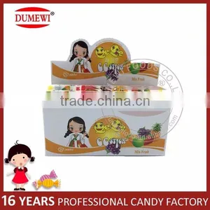 Korea Little Girl Mixed Fruit Flavor CC Stick Candy Powder thumbnail-2