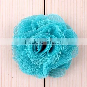 Handmade Mesh Flower Clip for Kids Hair Accessories thumbnail-2