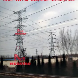 MEGATRO 1000KV 10GB1-SZ4 Double Circuit Transmission Tower thumbnail-1