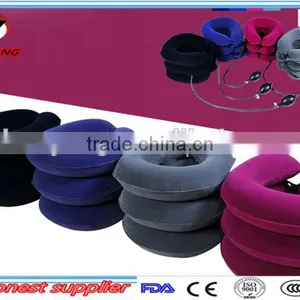 Shuoyang Hot Air Pump Neck Brace Soft Adjustable Cervical Traction Neck Traction for Stiff Neck thumbnail-1