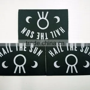 2017 High Density Damask Clothing Labels Woven Labels thumbnail-3