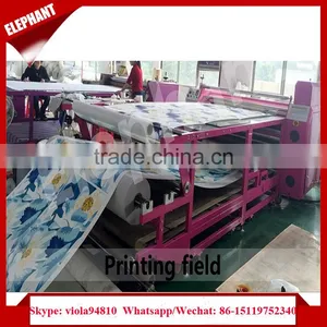 Bed Sheet Curtain Printing Roll Heat Press Machine thumbnail-2