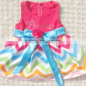 2014 Summer New Design Fashion Baby Pricess Dress Bella Petti Baby Dress for Sissy thumbnail-1