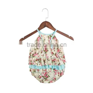 Baby Clothing Baby Bubble Ruffle Romper thumbnail-2