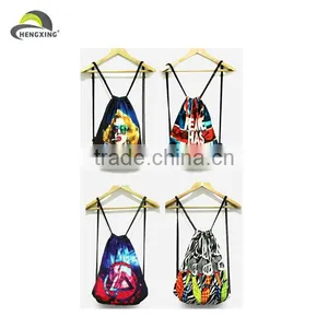 Sublimation Drawstring Bag, Printing Drawstring Bag thumbnail-4