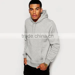Wholesale Mens Blank Pullover Oversized Hoodies thumbnail-1