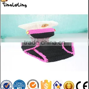 NPT41 Tinaluling Hot Selling Lifelike Navy Theme Design Knitting Suit Baby Photography Props thumbnail-3