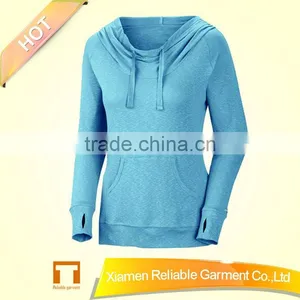 100 Cotton Blank Pullover Hoodie thumbnail-1