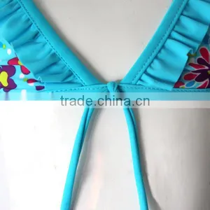 Cute Flowers Girls Swimwear thumbnail-3