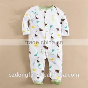 Wholesale 100% Cotton Baby Clothes Soft Stylish Baby Winter Romper Set White Baby Romper Short Infant Blank Clothing Customer thumbnail-1