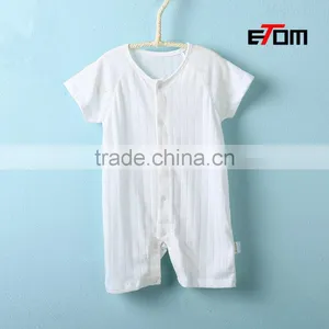 1528 OEM Baby Clothes Newborn Boys 100% Cotton Baby Jumpsuit Cotta Sleeve Infants Clothing& Toddlers Baby Onesie thumbnail-1