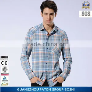 Custom Logo Polyester Cotton Flannel Shirt thumbnail-1