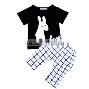 Wholesale Girl Summer Outfits Clothing Set thumbnail-1