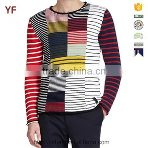 Men's Latest Colorful Design Cotton Sweater thumbnail-1