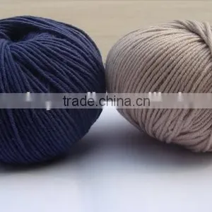 2014 the Most Popular in Europe Market Hot Sale Super Soft 100 Merino Wool Knitting Yarn Environmental Dyed thumbnail-2