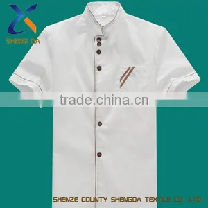 White Cook Clothes for Chef of Kitchen thumbnail-2
