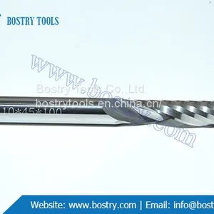 Single Flute Aluminum End Mill Cutting Tool Bits Spiral Cnc Router Bits for Soft Metal thumbnail-4