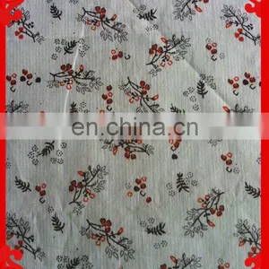 2014-2015 Latest Italy Design Pattern Small Flower Prnted Waxed Cotton Fabric thumbnail-4