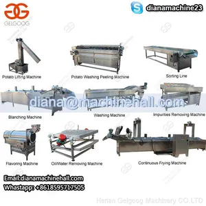 Frozen Potato French Fries Production Line for Sale thumbnail-2