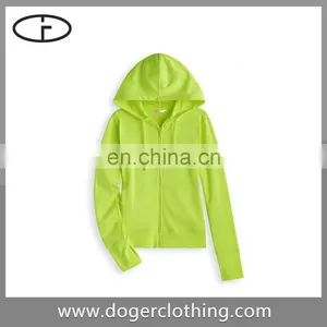 2016 New Products Zipper Women Sports Hoodie for Sale thumbnail-1