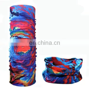 Custom Print Logo Multifunctional Elastic Dog Bandana thumbnail-1
