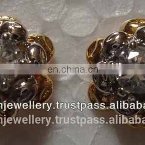 Cubic Zirconia Jewelry Ear Cuffs Manufacturer, Cubic Zirconia Jewellery Ear Cuff Exporter thumbnail-4