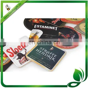 Printed Cardboard Beer Cup Mat thumbnail-1