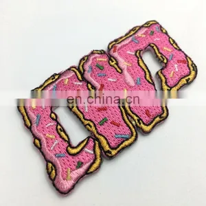Factory Price Custom Polyester Sequin Embroidered Woven Patch for Hat ,clothings or Gift thumbnail-5