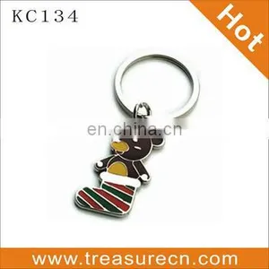 Custom Design 2D/3D Frog Animal Cheap BSCI Metal Keychain thumbnail-5