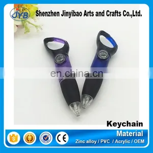 Printed Logo Compass Multifunctional Writing Pen Key Chain thumbnail-1