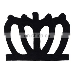 Cheap Beaded Crystal Crown Patches For Bags Clothing thumbnail-3