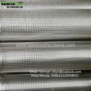 304 Steel Square Slot 20 Strainers Deep Well Water Pipes With Threaded Ends thumbnail-5