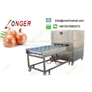 Commercial Stainless Steel Onion Root Cutting Machine Manufacturer thumbnail-2