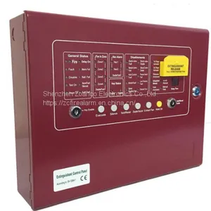 Conventional 4 Zones Extinguishant Control Panel Fire Suppression Panel for Gas Extinguishing System FM200 thumbnail-1