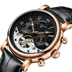 Week Calendar 24 Hours Tourbillion Automatic Watch Men 2019 thumbnail-4