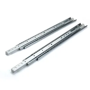 Filta Cold Rolled Steel/ Iron 120kg Full Extension Side Rail Heavy Duty Drawer Slide With Rolller Bearings 5320 thumbnail-2