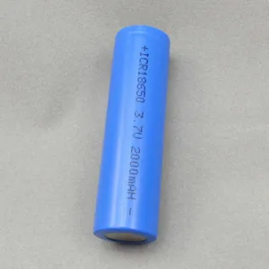 Hot Selling Rechargeable 18650 3.7v 2000mAh Li-ion Battery With BIS Certified for Bulb thumbnail-1