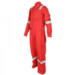 Cotton Fireproof Protective Coverall for Working Outdoors thumbnail-2