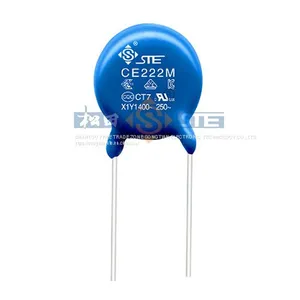 Y Safety Standard Certified Ceramic Capacitors Y2-222m thumbnail-1
