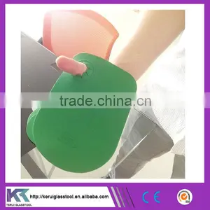 Green Rubber Protective Safety Glove for Glass Handling Glass Tool (V037) thumbnail-1