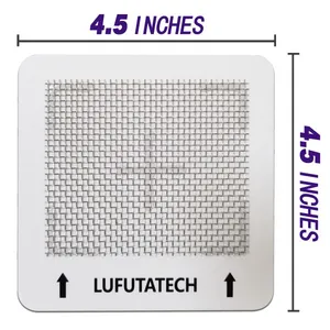 Lufuta Universal Ceramic Ozone Plates 4.5'X4.5