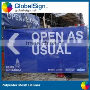 Advertising Usage and Printed Polyester Mesh Banners thumbnail-1