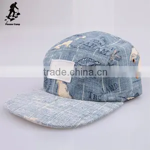 American Hot Sale Cotton Denim Caps Stone Wased Hats thumbnail-1