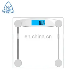 2021 New Brand 6mm Glass Battery High Accuracy Bathroom Scale For House Use thumbnail-1