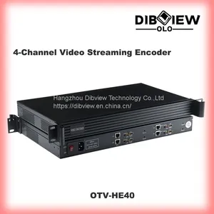 OTV-HE40 4 Hdmi Streaming Iptv Video H264 H265 Srt Rtmp Rtsp Udp Hls ip Encoder for Facebook Youtube Codec thumbnail-1