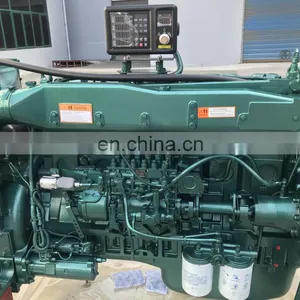 WD615.61C01S Original 110kw 1800rpm 6 Cylinders Sinotruk Marine Diesel Engine thumbnail-2